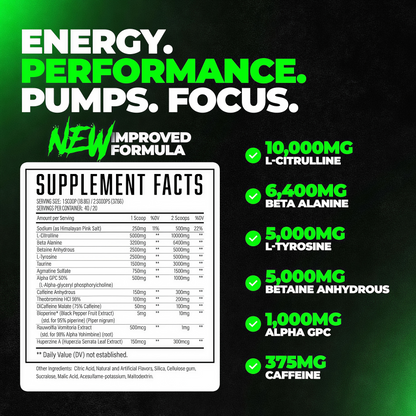 Huge Supplements Wrecked Pre Workout